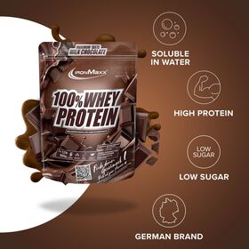 Πρωτεΐνη IronMaxx 100% Whey Protein 500gr Milk Chocolate