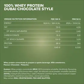 Πρωτεΐνη IronMaxx 100% Whey Protein 500gr Dubai Chocolate Style