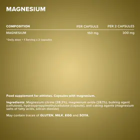 Μαγνήσιο 150mg 130caps IronMaxx