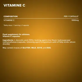 Βιταμίνη C 1000mg 100caps IronMaxx