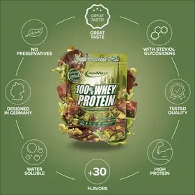 Πρωτεΐνη IronMaxx 100% Whey Protein 500gr Dubai Chocolate Style