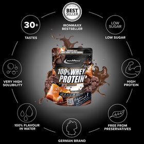 Πρωτεΐνη IronMaxx 100% Whey Protein 500gr Dark Cookie Salted Caramel