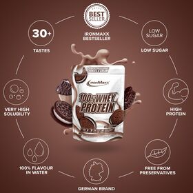 Πρωτεΐνη IronMaxx 100% Whey Protein 500gr Cookies & Cream