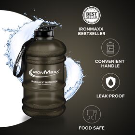 Μπουκάλι Nερού 2200ml Γκρί Ματ IronMaxx