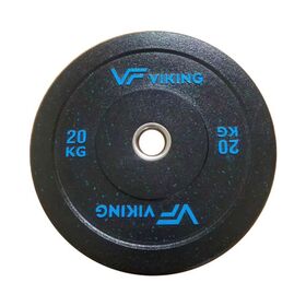 Δίσκος Βαρών Ολυμπιακού Τύπου CrossFit High Temp Bumper Plates 20.00kg VIKING