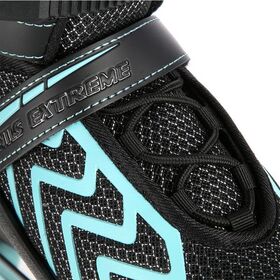 Πατίνια Roller Ρυθμιζόμενα In-Line Skates Μαύρο/Τιρκουάζ NILS Extreme NA19318