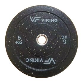 Δίσκος Βαρών Ολυμπιακού Τύπου CrossFit High Temp Bumper Plates 5.00kg VIKING