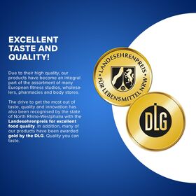 Shaker Πρωτεΐνης IronMaxx 750ml Διάφανο-Μπλε