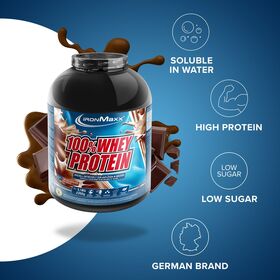Πρωτεΐνη IronMaxx 100% Whey Protein 2350gr Milk Chocolate