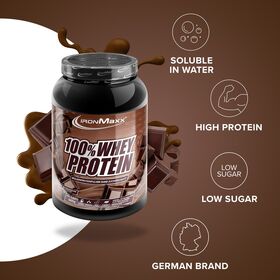 Πρωτεΐνη IronMaxx 100% Whey Protein 900gr Milk Chocolate