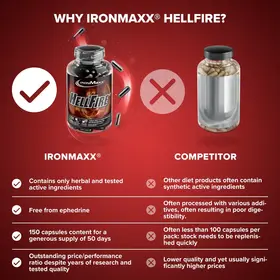 Λιποδιαλύτες IronMaxx Hellfire 150caps