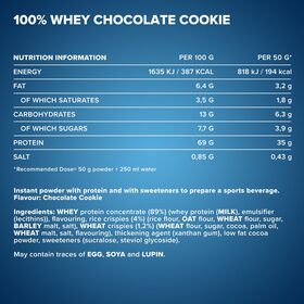 Πρωτεΐνη IronMaxx 100% Whey Protein 2350gr Chocolate & Cookies