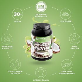 Πρωτεΐνη IronMaxx 100% Whey Protein 900gr Pistachio Coconut