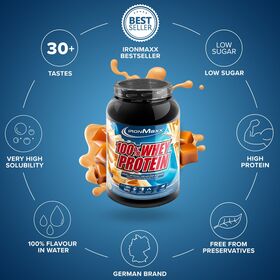 Πρωτεΐνη IronMaxx 100% Whey Protein 900gr Salted Caramel