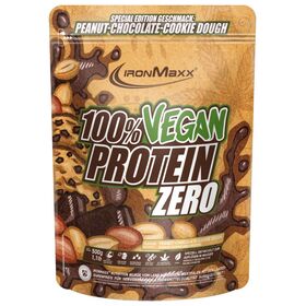 Πρωτεΐνη IronMaxx 100% Vegan Protein Zero 500gr Peanut Chocolate Cookie Dough