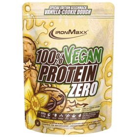 Πρωτεΐνη IronMaxx 100% Vegan Protein Zero 500gr Vanilla Cookie Dough