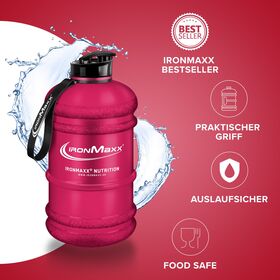 Μπουκάλι Nερού 2200ml Κόκκινο Ματ IronMaxx