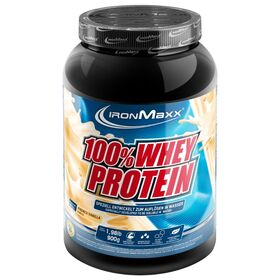 Πρωτεΐνη IronMaxx 100% Whey Protein 900gr French Vanilla