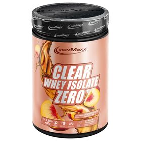 Πρωτεΐνη IronMaxx Clear Whey Isolate ZERO 400gr Peach Ice Tea