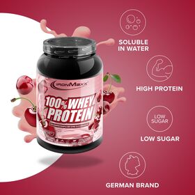 Πρωτεΐνη IronMaxx 100% Whey Protein 900gr Cherry Yogurt