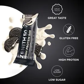Μπάρα Πρωτεΐνης IronMaxx 50% Zenith® Protein Bar 45g - Cookies & Cream