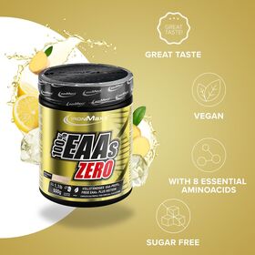 Αμινοξέα IronMaxx 100% EAAs Zero 500gr Citrus Ginger