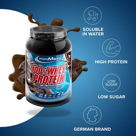 Πρωτεΐνη IronMaxx 100% Whey Protein 900gr Dark Ecuador Chocolate