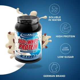 Πρωτεΐνη IronMaxx 100% Whey Protein 900gr Stracciatella