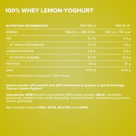Πρωτεΐνη IronMaxx 100% Whey Protein 900gr Lemon Yoghurt