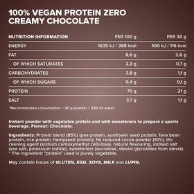Πρωτεΐνη IronMaxx 100% Vegan Protein Zero 500gr Creamy Chocolate