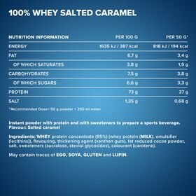 Πρωτεΐνη IronMaxx 100% Whey Protein 2350gr Salted Caramel