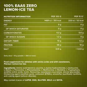 Αμινοξέα IronMaxx 100% EAAs Zero 500gr Lemon IceteaΑμινοξέα IronMaxx 100% EAAs Zero 500gr Lemon Icetea