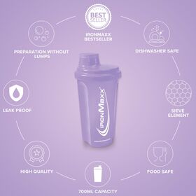 Shaker Πρωτεΐνης IronMaxx 750ml Lavender