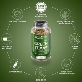 Πράσινο Τσάι IronMaxx Green Tea 300caps