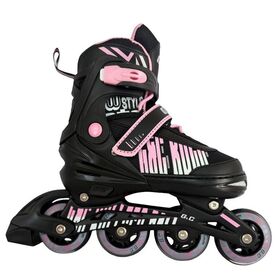 Πατίνια Roller Ρυθμιζόμενα IN-LINE SKATES Μαύρο/Ροζ G&C BW 166