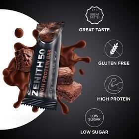 Μπάρα Πρωτεΐνης IronMaxx 50% Zenith® Protein Bar 45g - Brownie Chocolate Crisp