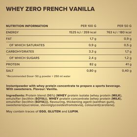 Πρωτεΐνη IronMaxx Whey Zero 2270gr French Vanilla