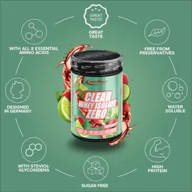 Πρωτεΐνη IronMaxx Clear Whey Isolate ZERO 400gr Strawberry Mojito