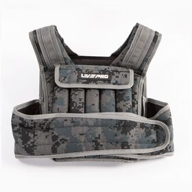 Γιλέκο Προπόνησης με Ρυθμιζόμενα Εσωτερικά Βάρη 20kg LivePro