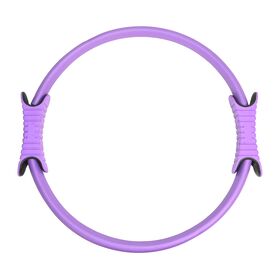 Δαχτυλίδι Pilates Ring με Εργονομικές Χειρολαβές 37cm Μωβ MotivationPro