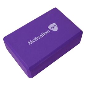 Τουβλάκι Yoga Μωβ 23x14x7.5cm MotivationPro