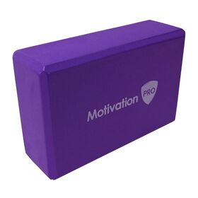 Τουβλάκι Yoga Μωβ 23x14x7.5cm MotivationPro