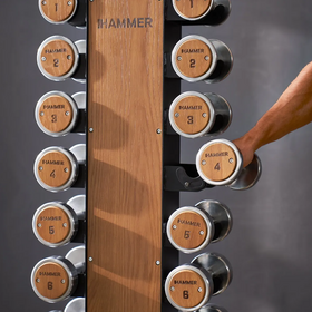 Κάθετη Βάση με Αλτήρες (1-10kg) Hammer