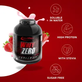 Πρωτεΐνη IronMaxx Whey Zero 2270gr Strawberry