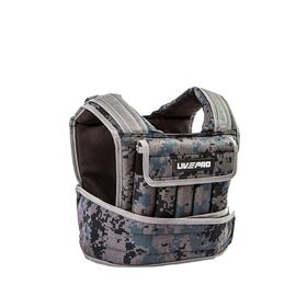 Γιλέκο Προπόνησης με Ρυθμιζόμενα Εσωτερικά Βάρη 10kg LivePro Β-8195