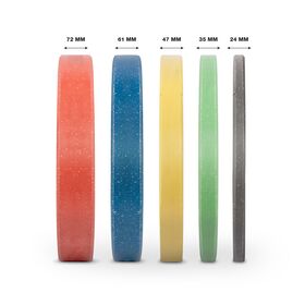 Δίσκος Color Bumper Plate Slim 50 mm 5 Kg – Γκρι 84846