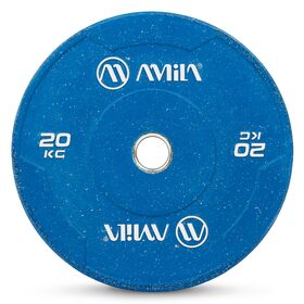 Δίσκος Color Bumper Plate Slim 50 mm 20 Kg – Μπλε 84849