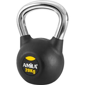 AMILA Kettlebell Rubber Cover Cr Handle 20Kg 44499