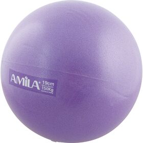 Μπάλα Γυμναστικής AMILA Pilates Ball 19cm Μωβ Bulk 48430