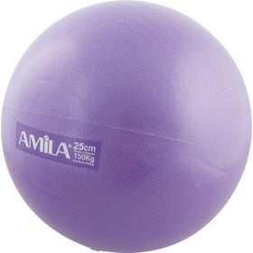 Μπάλα Γυμναστικής AMILA Pilates Ball 25cm Μωβ Bulk 48431